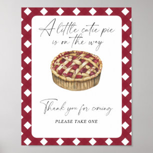 Pie - Thank you for coming Poster