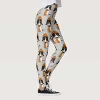 Piebald Dachshund | Cute Hipster Dog Patterned