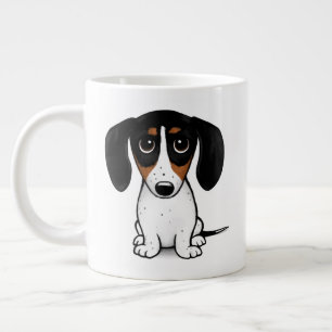 Piebald Dachshund   Cute Puppy Dog Large Coffee Mug