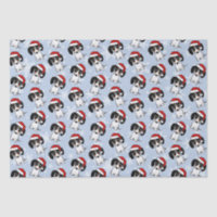Piebald Dachshund Santa Wiener Dog Christmas