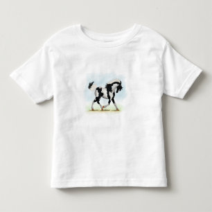 Piebald Overo Pinto Horse Toddler T-Shirt
