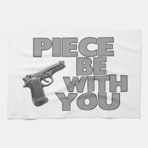 Piece Be With You Tea Towel