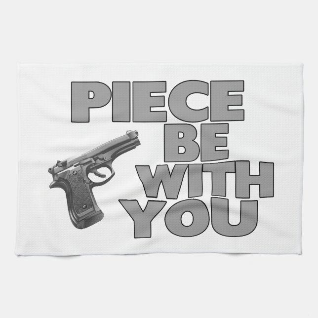 Piece Be With You Tea Towel (Horizontal)