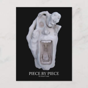 PIECE BY PIECE postcard
