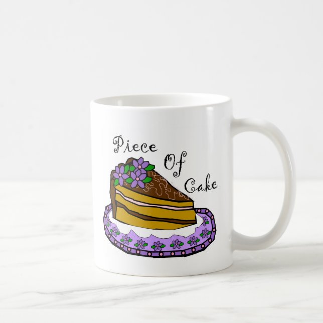 Piece of Cake Coffee Mug (Right)