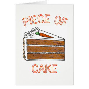 Piece of Cake Orange Carrot Cake Slice Baking Food