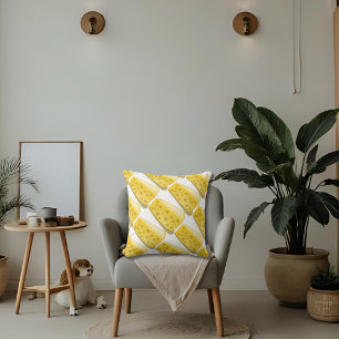 piece of cheese pattern cushion