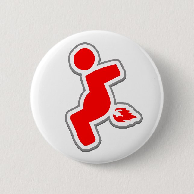 Piece of Flair ;) 6 Cm Round Badge (Front)