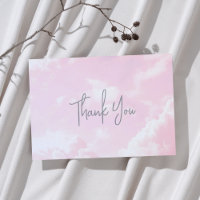 Piece of Heaven Baby Shower Pink Clouds