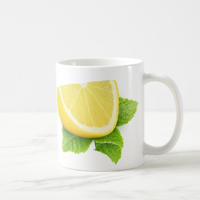 Piece of lemon coffee mug (Right)