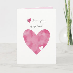 Piece Of My Heart Card