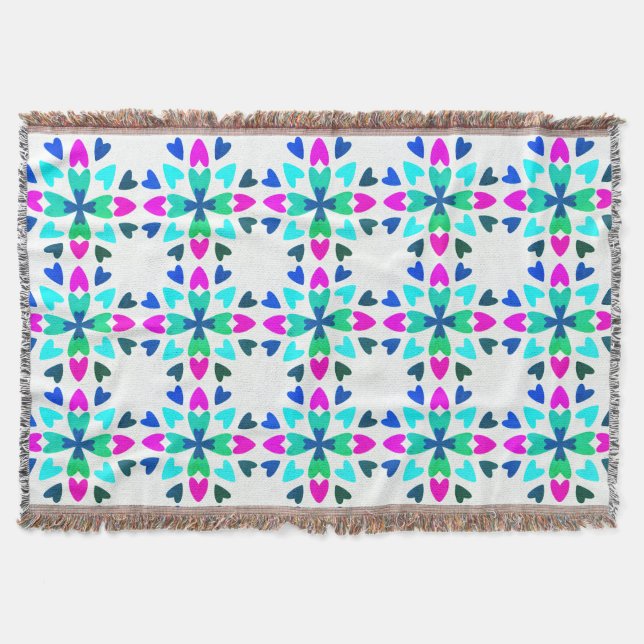 Piece of My Heart 'Hope' Throw Blanket (Front)