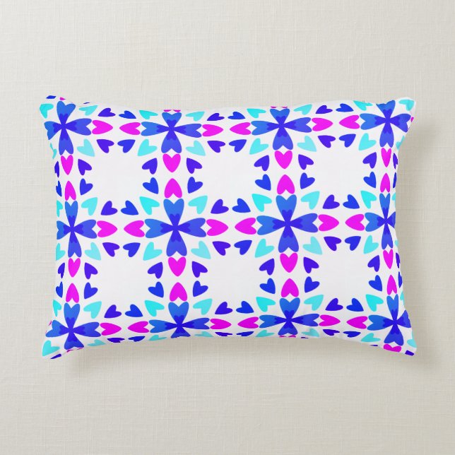 Piece of My Heart 'Love,' Rectangle Decorative Cushion (Front)