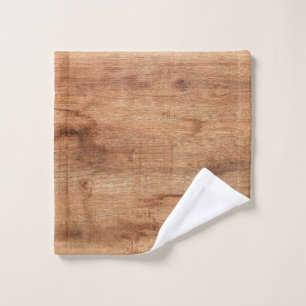piece of old wood wash cloth