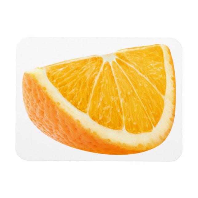 Piece of orange magnet (Horizontal)