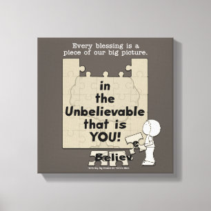 Piece of the Big Picture Canvas Print