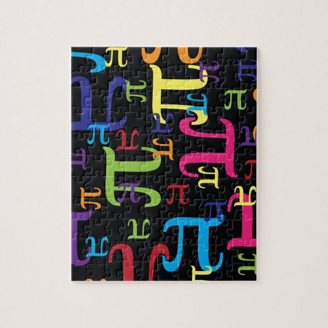 Piece of the Pi Jigsaw Puzzle (Vertical)