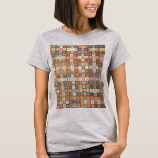 Pieced Nine-Patch fancy quilt T-Shirt