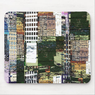 Pieces of A City Mouse Mat