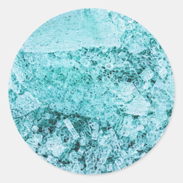 pieces of mental integration classic round sticker (Front)