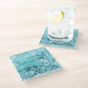 pieces of mental integration glass coaster