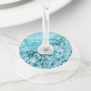 pieces of mental integration wine glass tag