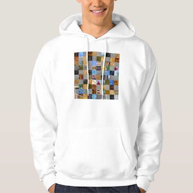 Pieces of Pictures Collage Hoodie (Front)