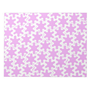 Pieces of the Puzzle Notepad - Purple