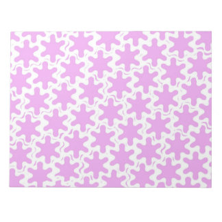 Pieces of the Puzzle Notepad - Purple
