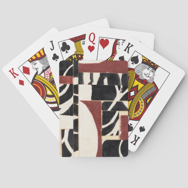 Pieces & Parts I Playing Cards (Back)