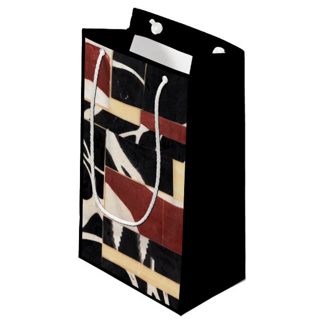 Pieces & Parts II Small Gift Bag (Front Angled)