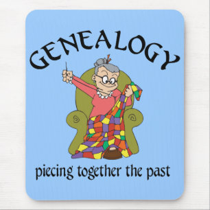 Piecing Together the Past Mouse Mat