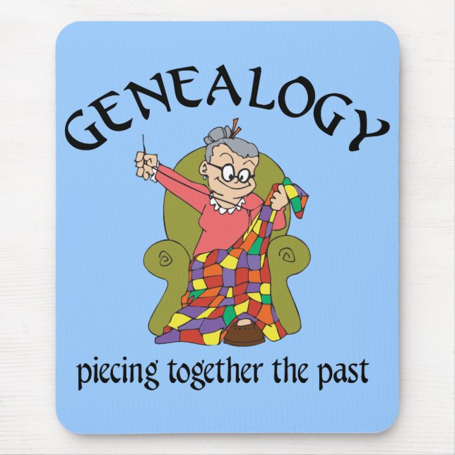 Piecing Together the Past Mouse Mat (Front)