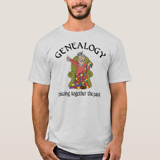 Piecing Together the Past T-Shirt (Front)