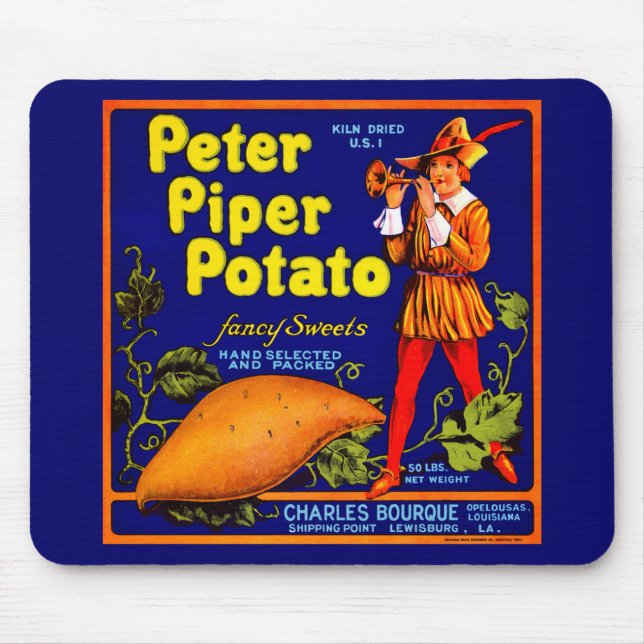 Pied Piper Potato Mouse Mat (Front)