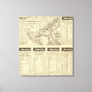 Piedmont Air Line Canvas Print