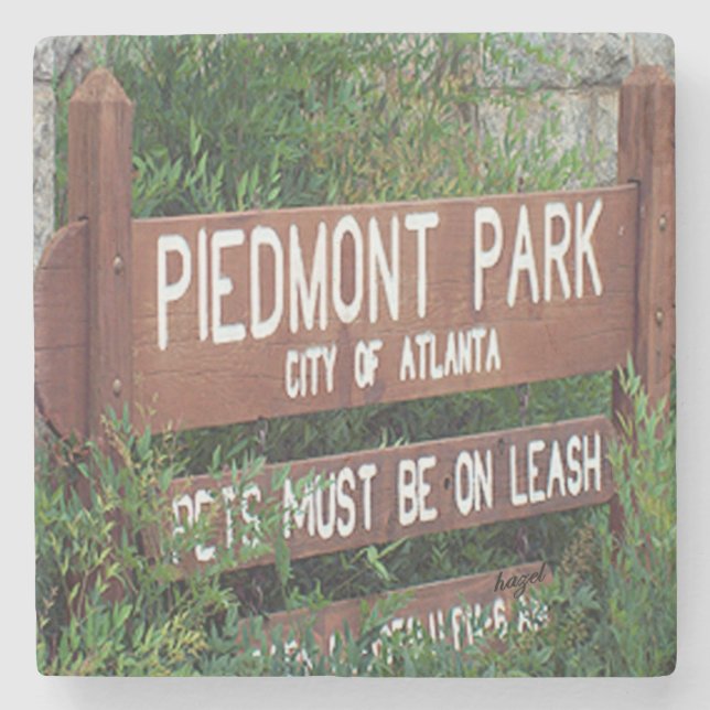 Piedmont Park Atlanta, Piedmont Park Stone Coaster (Front)