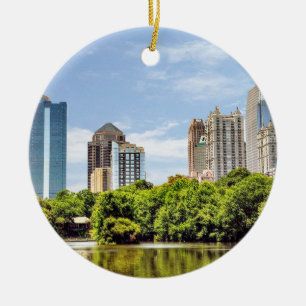 Piedmont Park, Piedmont Park Atlanta,Piedmont Park Ceramic Tree Decoration