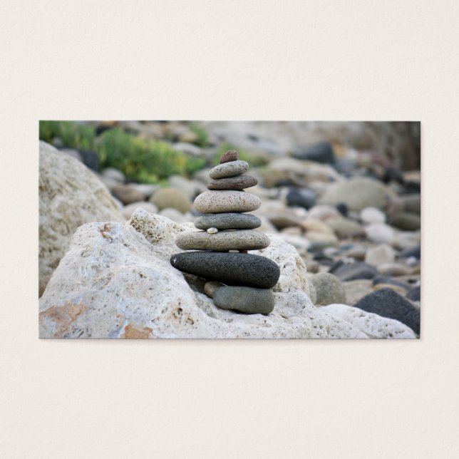Piedras zen en la playa de Almería (Front)
