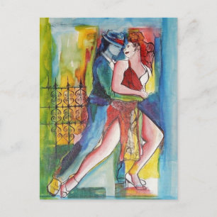 Piel y Tango Postcard