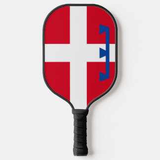 Piemonte flag (Italian region) Pickleball Paddle