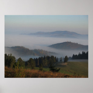 Pieniny autumn poster