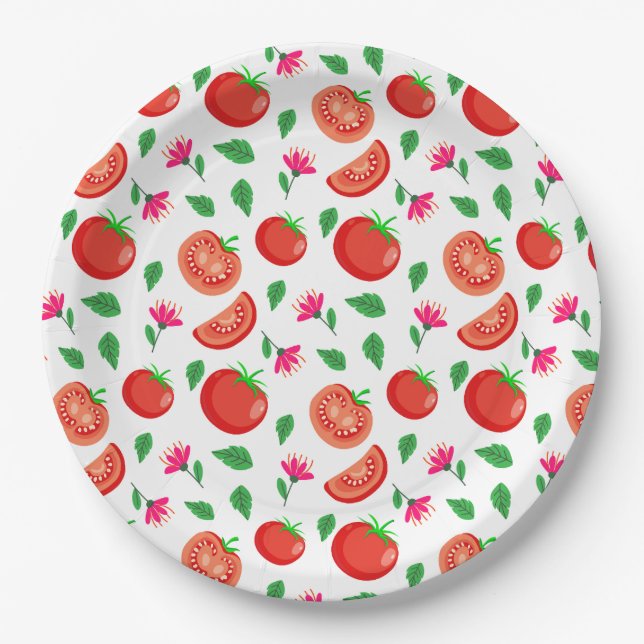 Piennolo Paper Plate (Front)