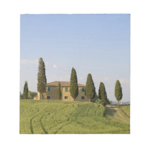 Pienza, Val d'Orcia, Siena province, Tuscany, Notepad