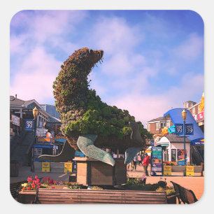 Pier 39 Sea Lion Statue #2 Stickers