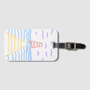 Pier and Lighthouse Luggage Tag