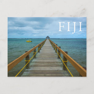 Pier At Coral Coast, Fiji Postcard
