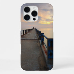 Pier at dawn iPhone 16 pro max case