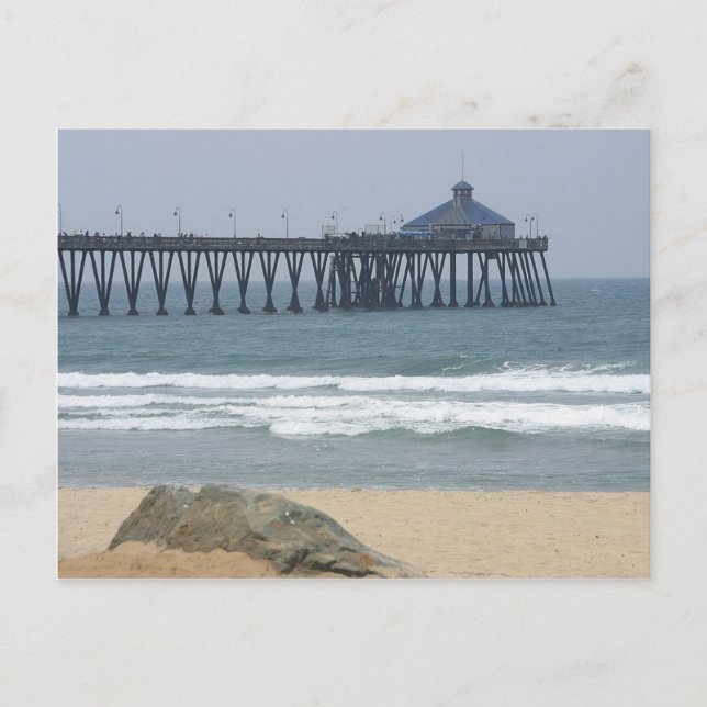 Pier At Imperial Beach Postcard (Front)