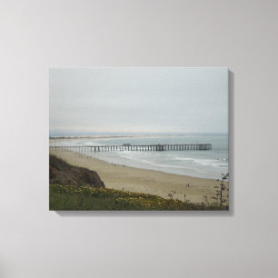 Pier at Pismo Beach, California Canvas Print